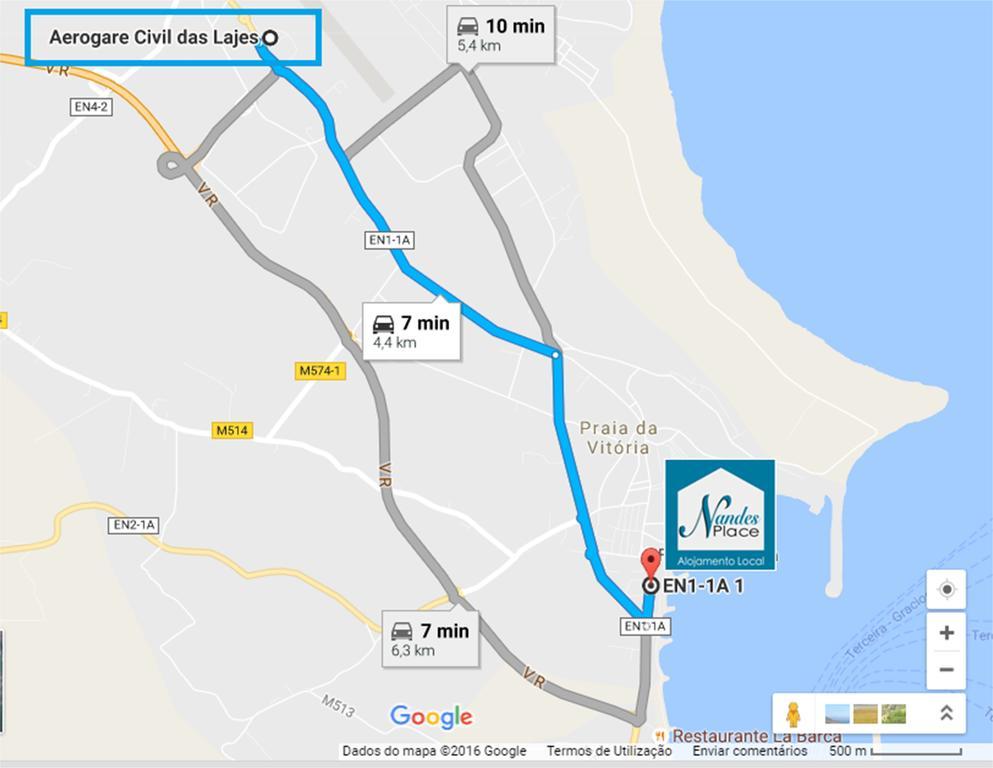 Nandes Place Praia da Vitória Exteriör bild